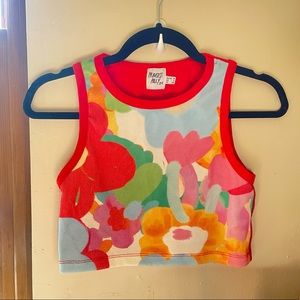 Princess Polly Rainbow Crop Top